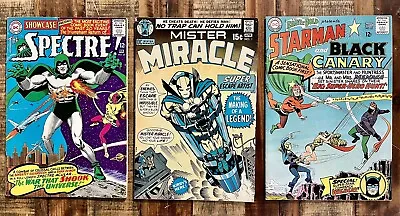 Buy DC FA Lot: Showcase 60 SA Spectre, Mister Miracle 1, Brave And Bold 62 Wildcat • 98.55£