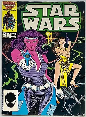 Buy Star Wars #106 9.0 Marvel Comics 1986 Low Print Run • 31.97£