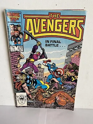 Buy Marvel 25th Anniversary The Avengers 1987 Mar No. 277 In Final Battle  • 7.92£