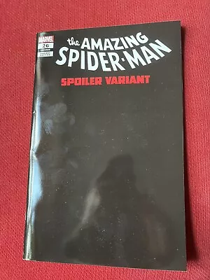 Buy Amazing Spider-Man #26 NM- 2023 *SPOILER VARIANT - UNREAD FIRST PRINTING* • 2.50£