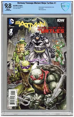 Buy Batman/Teenage Mutant Ninja Turtles # 1  CBCS   9.8   NMMT   White Pgs   2/16    • 115.93£