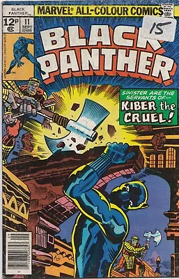 Buy Black Panther #11 Sep 1978 VGC 4.0 1st Appearance Of Kiber The Cruel • 3.50£