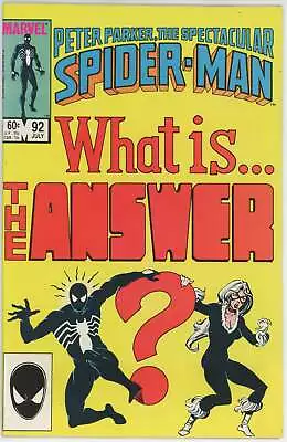 Buy Spectacular Spider-Man #92 (1976) - 8.5 VF+ *1st Appearance The Answer* • 5.53£