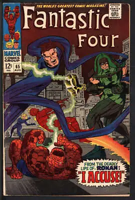 Buy Fantastic Four #65 5.0 // 1st Appearance Of Ronan The Accuser • 57.57£