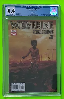 Buy 2007 Marvel Wolverine Origins #10 Variant CGC 9.4 First Daken • 43.36£