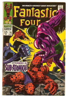 Buy Fantastic Four #76 7.0 // 2nd Appearance Of Psycho-man Marvel Comics 1968 • 70.45£