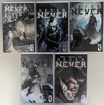 Buy Never Never #1,2,3,4,5 #1 - 2nd Print Complete 2021 Heavy Metal Comics Set VF/NM • 11.82£