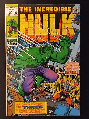 Buy The Incredible Hulk # 127. 1st Series.   Marvel Comics. May 1970. • 15£