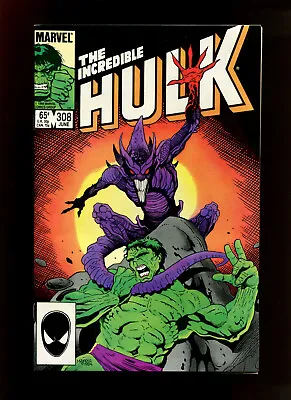 Buy Incredible Hulk #308 - 1st Time Appearance Of Triad Art By Mignola (9.2 OB) 1985 • 7.80£