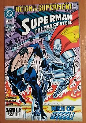 Buy Superman The Man Of Steel #26 - DC Comics 1st Print • 6.99£