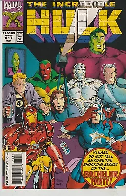Buy Marvel Comics Incredible Hulk #417 (1994) 1st Print F • 3.95£