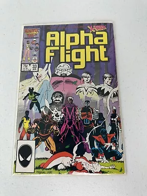 Buy Alpha Flight # 33 - 1st Appearance Lady Deathstrike - Key Copper Age Marvel 1986 • 10.18£