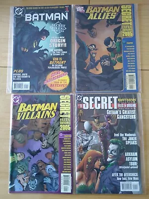 Buy Batman Secret Files 4 Issues DC Comics • 15.99£