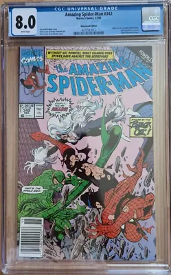 Buy 1990 Marvel Amazing Spider-Man #342 - CGC 8.0  • 64.29£