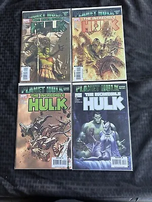 Buy Incredible Hulk #100 101 102 103 (Marvel) Planet Hulk Allegiance Lot Of 4 Comics • 17.84£