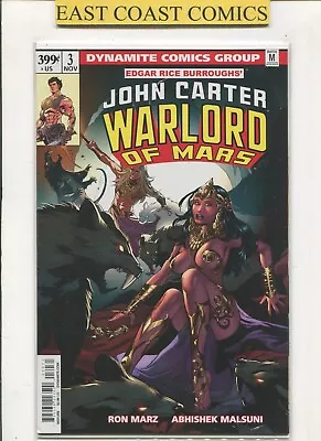 Buy John Carter Warlord Of Mars #3 - Ron Marz - Dynamite 2014 • 4.95£