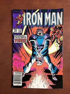 Buy Iron Man #186 (1984) 8.0 VF Marvel Copper Age Comic Book Newsstand Edition • 9.53£