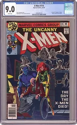 Buy Uncanny X-Men #114 CGC 9.0 1978 4384261016 • 88.39£