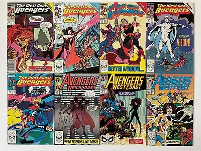 Buy Avengers West Coast Vol. 2 Numbers 42 To 57 (1st White Vision) John Byrne 1989 • 102.95£
