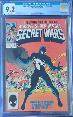 Buy 1984 Marvel Super Heroes Secret Wars #8 Origin Of Alien Symbiote Venom - CGC 9.2 • 143.91£