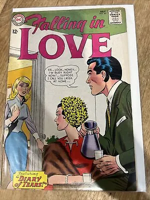Buy Falling In Love #60 / 1964/ Dc Silver Age Romance Comic /romita Cvr • 24.12£