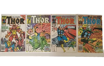 Buy Thor # 363 364 365 366 1986 1st Throg (Thor As A Frog!!)  • 79.30£