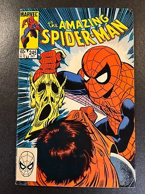 Buy Amazing Spider-Man 245 KEY 1st App LEFTY DONOVAN Hobglobin V 1 Marvel Black Cat • 20.11£