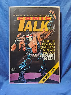Buy COMIC TALK #15 (BUFFALO 1993) Batman Vengeance Of Bane Nolan Cover VF+ • 11.85£