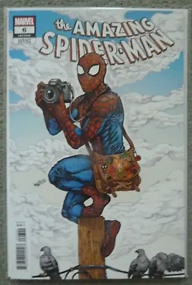 Buy Amazing Spider-man #6 (lgy #900) Wolf Variant..wells..marvel 2022 1st Prints..nm • 7.99£