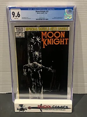 Buy Moon Knight # 25 CGC 9.6 Origin And 1st App Of Black Spectre Marvel 1982 [GC29] • 99.93£