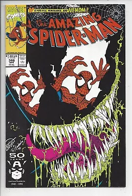 Buy Amazing Spider-Man #346 VF(8.0)  1991 Vicious Venom Cover • 15.99£