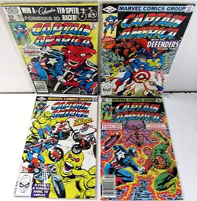 Buy Captain America Lot Of 4 #263,268,269,274 Marvel (1982) Comic Books • 21.97£