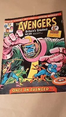 Buy Avengers Featuring Kang Marvel #20 February 1974 • 3.95£