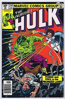 Buy Incredible Hulk #256 FN Mark Jewelers Newsstand Variant 1st App Sabra 1981 • 74.28£