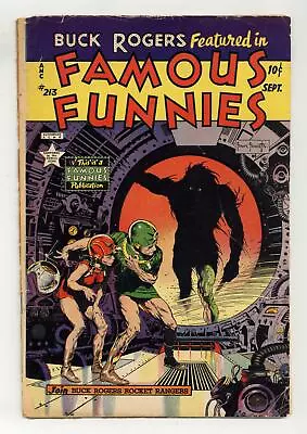 Buy Famous Funnies #213 FR 1.0 1954 • 1,878.87£