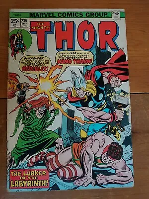 Buy Thor #235 (1975) 1st Appearance Kamo Tharnn Marvel Comics Hercules Thor MCU • 4.99£