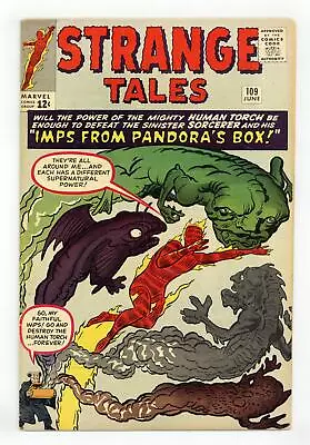 Buy Strange Tales #109 VG- 3.5 1963 • 173.93£
