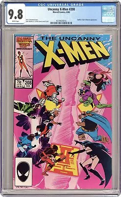 Buy Uncanny X-Men #208D CGC 9.8 1986 4379934016 • 80.35£