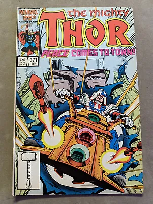 Buy Thor #371, Marvel Comics, 1986, 1st Justice Peace, FREE UK POSTAGE • 9.99£