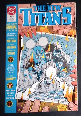 Buy The New Teen Titans Annual #5 DC Comics Marv Wolfman VF/NM • 3.99£