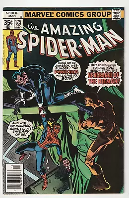 Buy Amazing Spider-Man #175 (Marvel Comics 1977) VF+ Punisher Origin Hitman Hi Grade • 15.99£