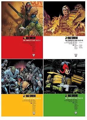 Buy Judge Dredd Complete Case Files Volume 40-43 Collection 4 Books Set Series 9 • 57.99£