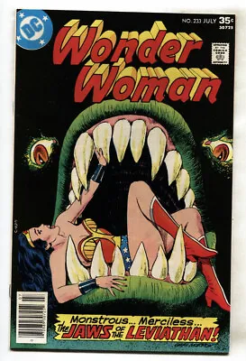 Buy WONDER WOMAN #233 1977-Jaws-DC Comic Book • 26.64£