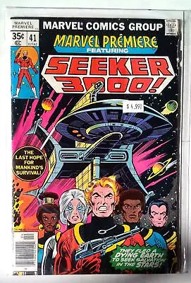 Buy 1978 Marvel Premiere #41 Marvel Seeker 3000 Key 1st Team Appearance Comic Book • 1.90£