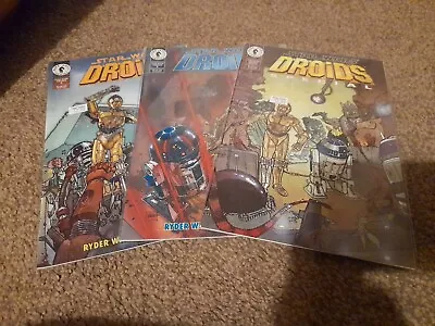 Buy 3 X Dark Horse Comics Star Wars Droids 1995 #2,3 & Special R2-D2 C-3PO • 2.99£