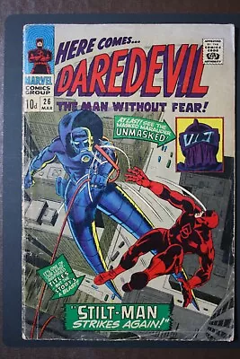 Buy Marvel Comics. DAREDEVIL. No. 26 March 1967 Issue • 5£