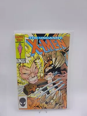 Buy Vintage Marvel Comic The Uncanny X-Men #213 Jan 1986 • 31.98£