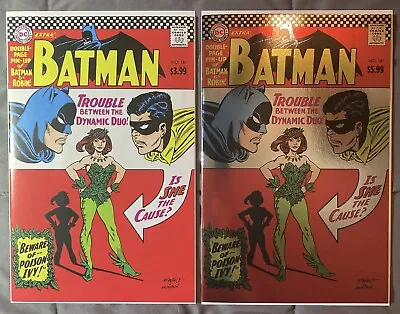 Buy Batman #181 Facsimile  1st Poison Ivy Regular & Foil Edition Reprint Dc 2023 Nm • 20.09£