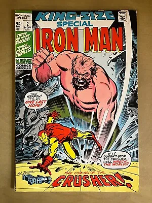 Buy Invincible Iron Man Annual #2-(1971)Condition-Very Good+/Fine(VG+/FI)-King-Size • 10.40£