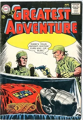 Buy My Greatest Adventure  # 77   VERY GOOD     March 1963   Robotman Prototype • 30.38£